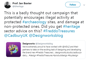 Cadbury UK pulls ‘treasure hunt’ campaign after archeologists lash out