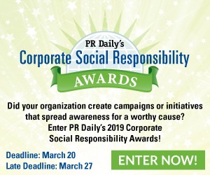 Don’t miss next week’s Corporate Social Responsibility Awards entry deadline