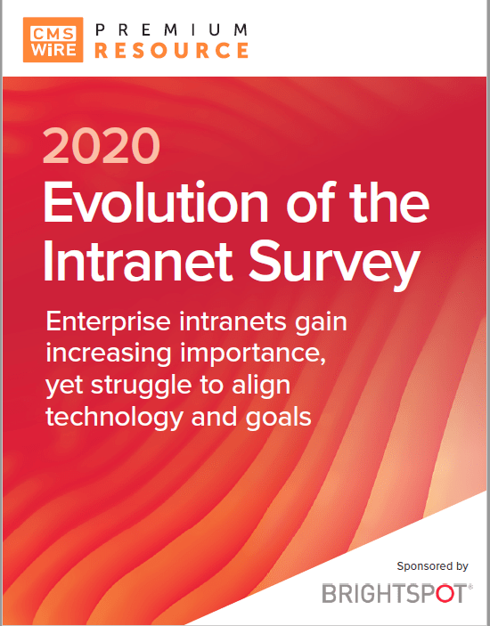 2020 Evolution of the Intranet Survey