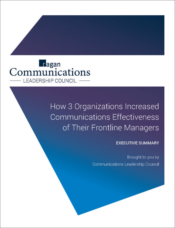 How 3 Organizations Increased Communications Effectiveness of Their Frontline Managers