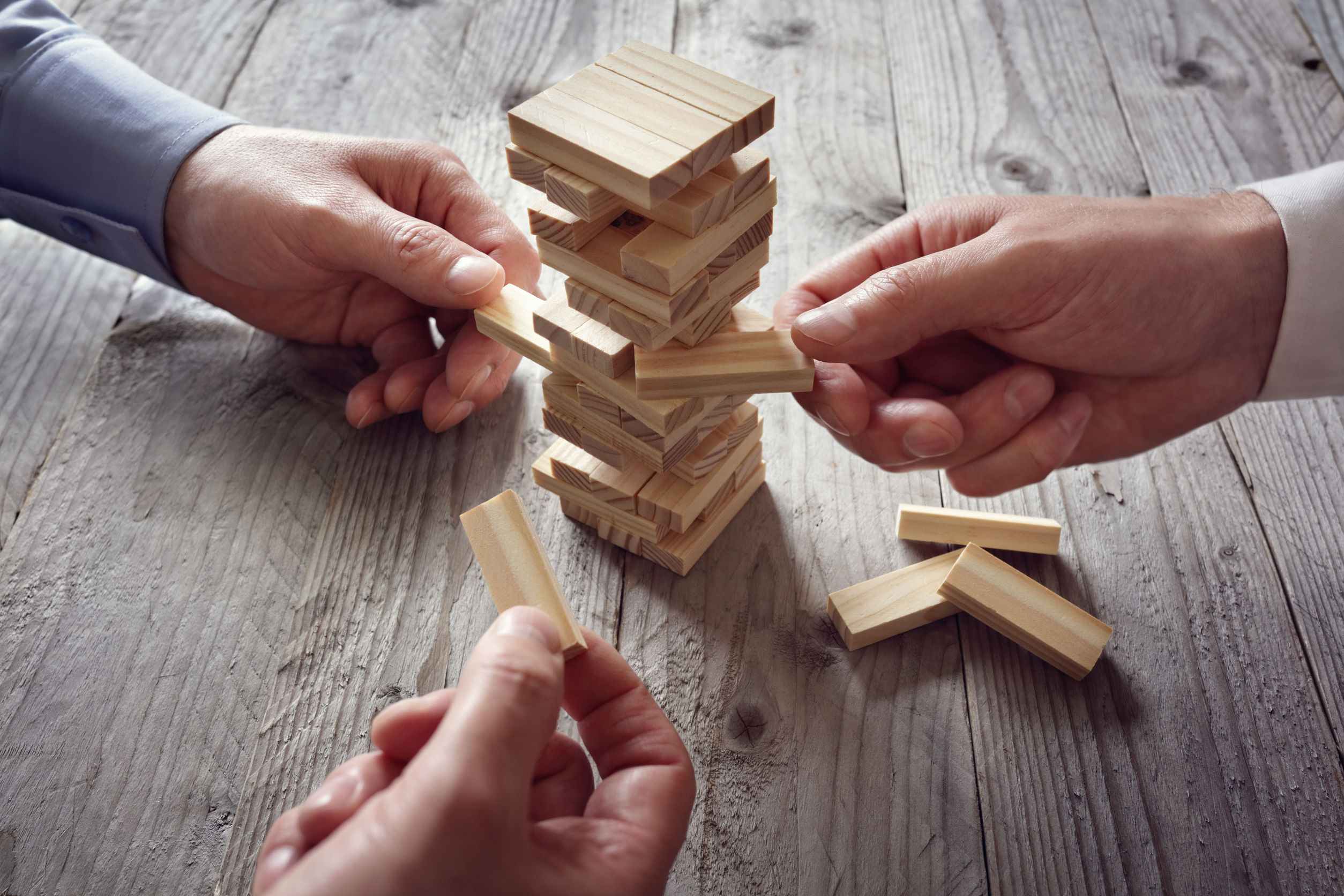 change-management-Jenga-concept