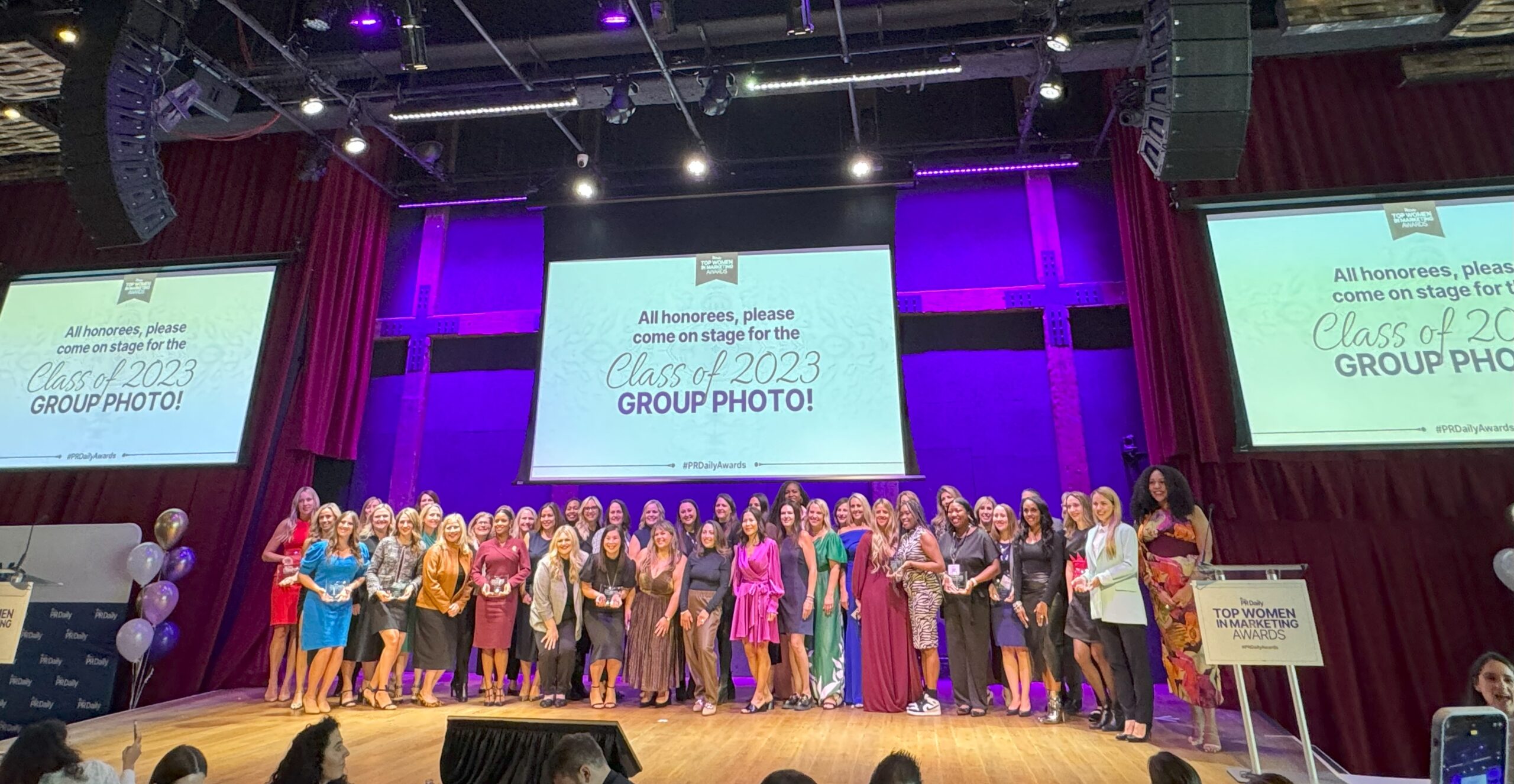 Top Women in Marketing Class Photo